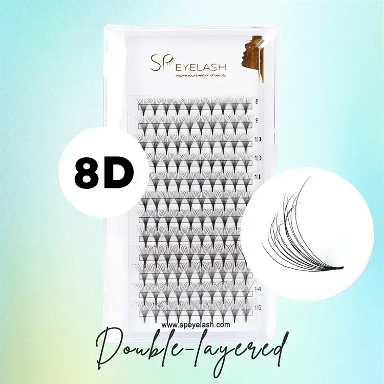 8d Double Camellia Promade -Fans
