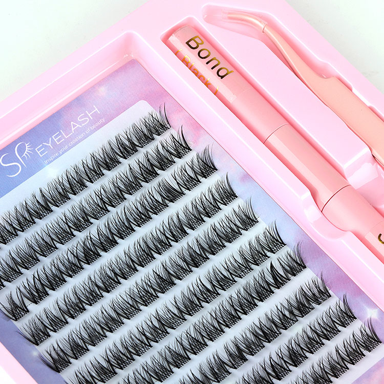 Individuelle Fluffy Lash DIY